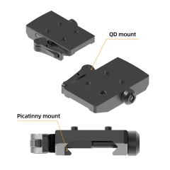 QD Low Mount Adapter for RTS2